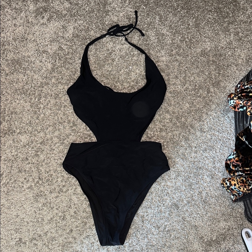 Aerie Black One Piece Swimsuit